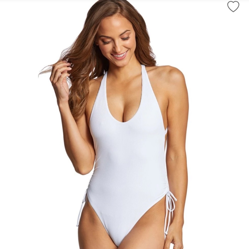 White body glove bathing suit